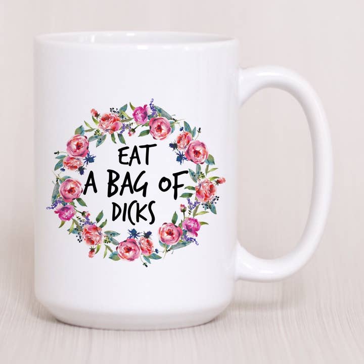 Coma um Saco de Pau Canecas de café 15oz por atacado de SheMugs