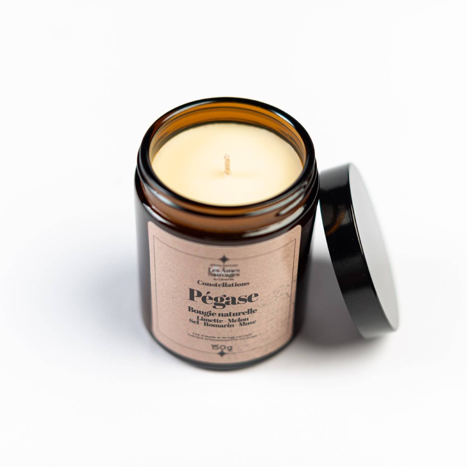 LES ÂMES SAUVAGES - Wholesale Jar/Filled Candle - Pegasus candle1