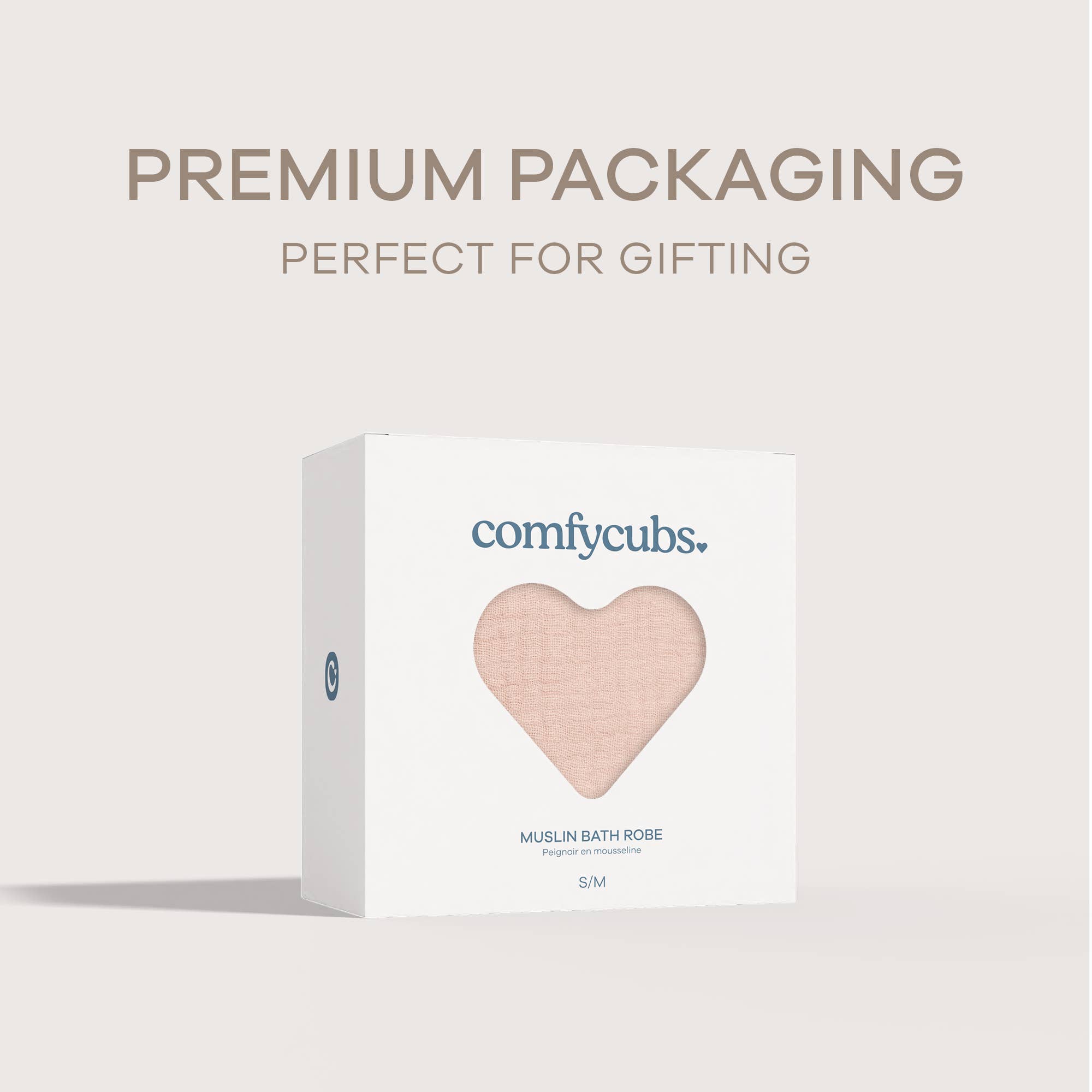 Comfy Cubs - Vente Peignoir – unisexe - Peignoir de bain en mousseline pour adulte - Peignoir doux 100 % coton par Comfy Cubs8