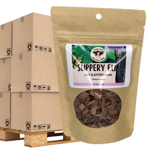 Witchy Pooh's Exotic Teas & Herbs - Wholesale Loose Tea - Witchy Pooh's Slippery Elm Tea - Cut & Sifted Bark18