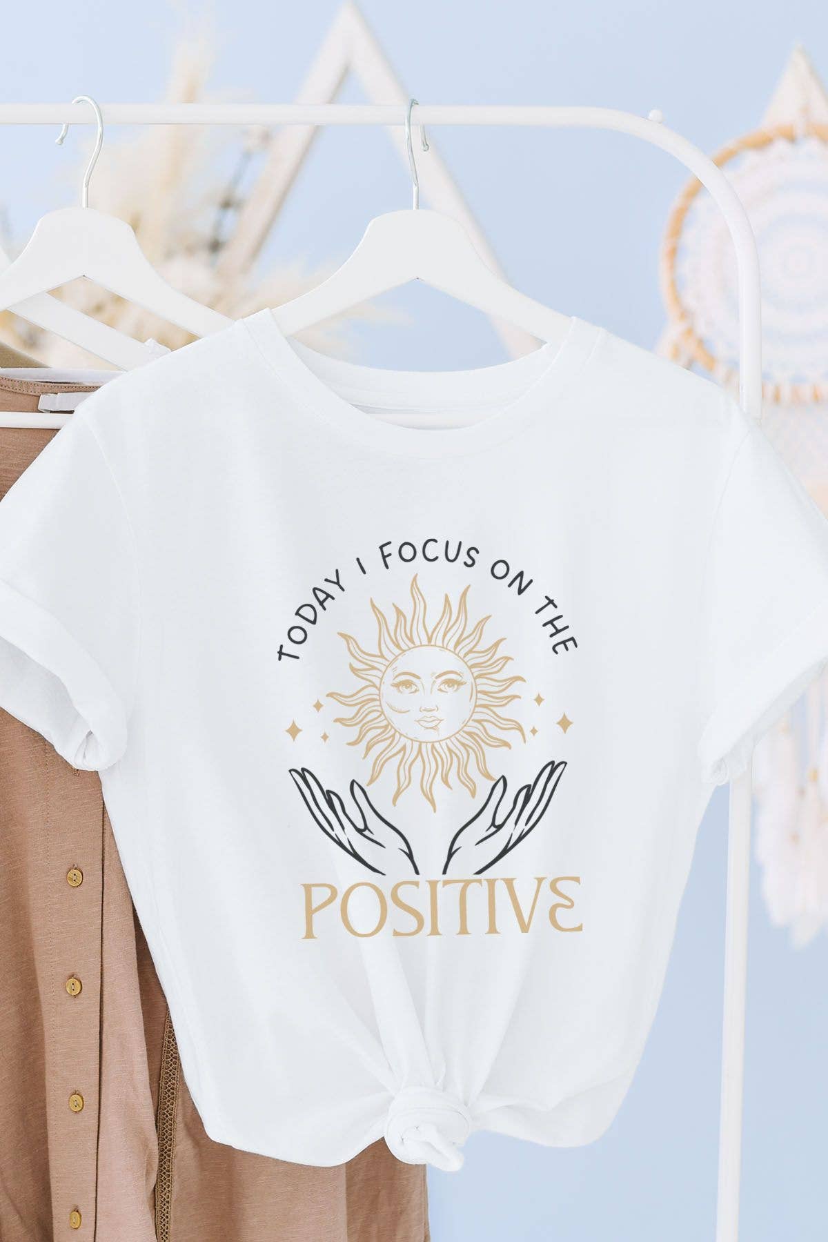 Bella Me - Wholesale Screen Printed T-Shirt - Women's - Today I Focus On Graphic Tee1