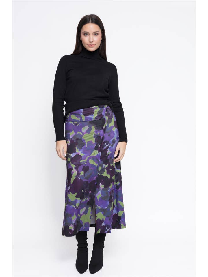 CMS Love - Wholesale Knit Top - Women's - BASIC VISCOSE KNIT TURTLENECK JERSEY B2B8