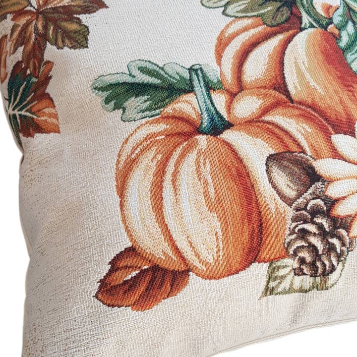 Lunaria Lab - Wholesale Throw/Decorative Pillow - Zuccose Gobelin Microfiber Autumn Pillowcase1