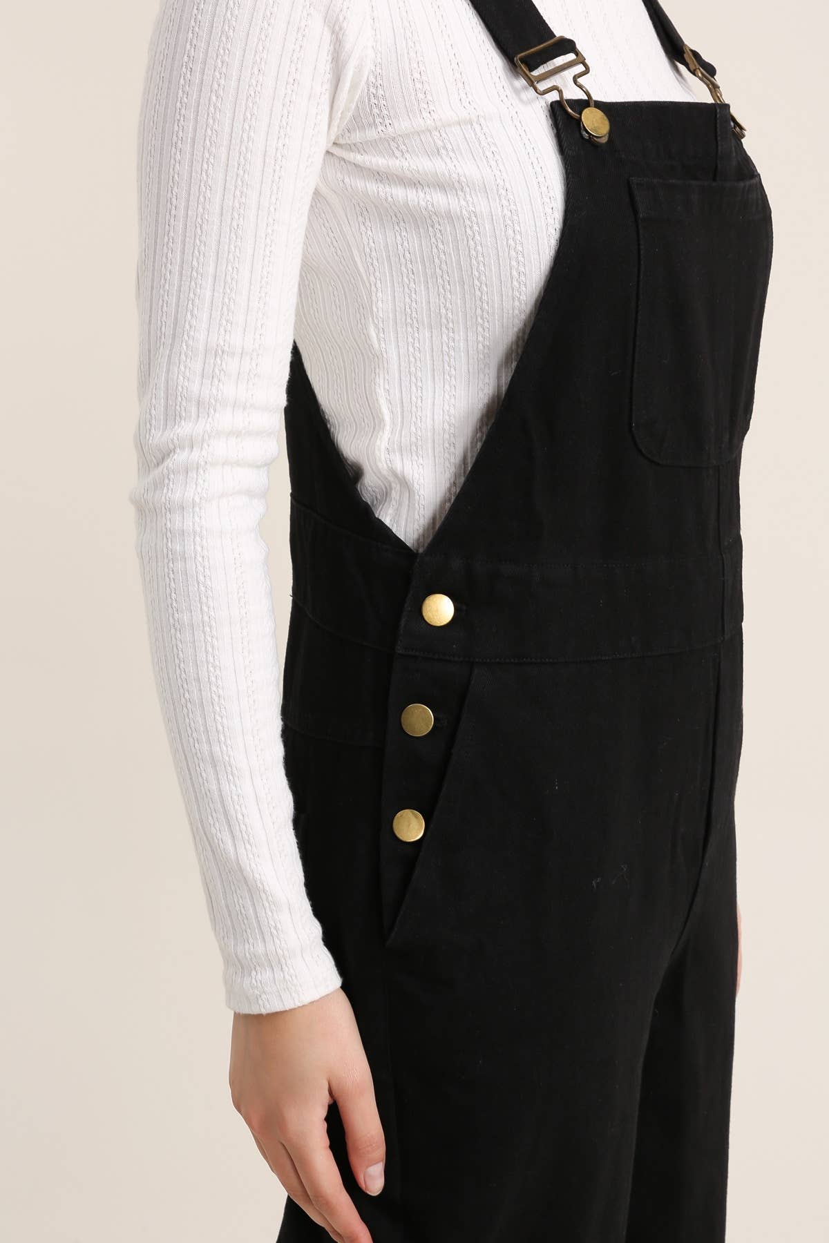 Nero Salopette sbiadita nera 5596 in vendita all'ingrosso su Faire1