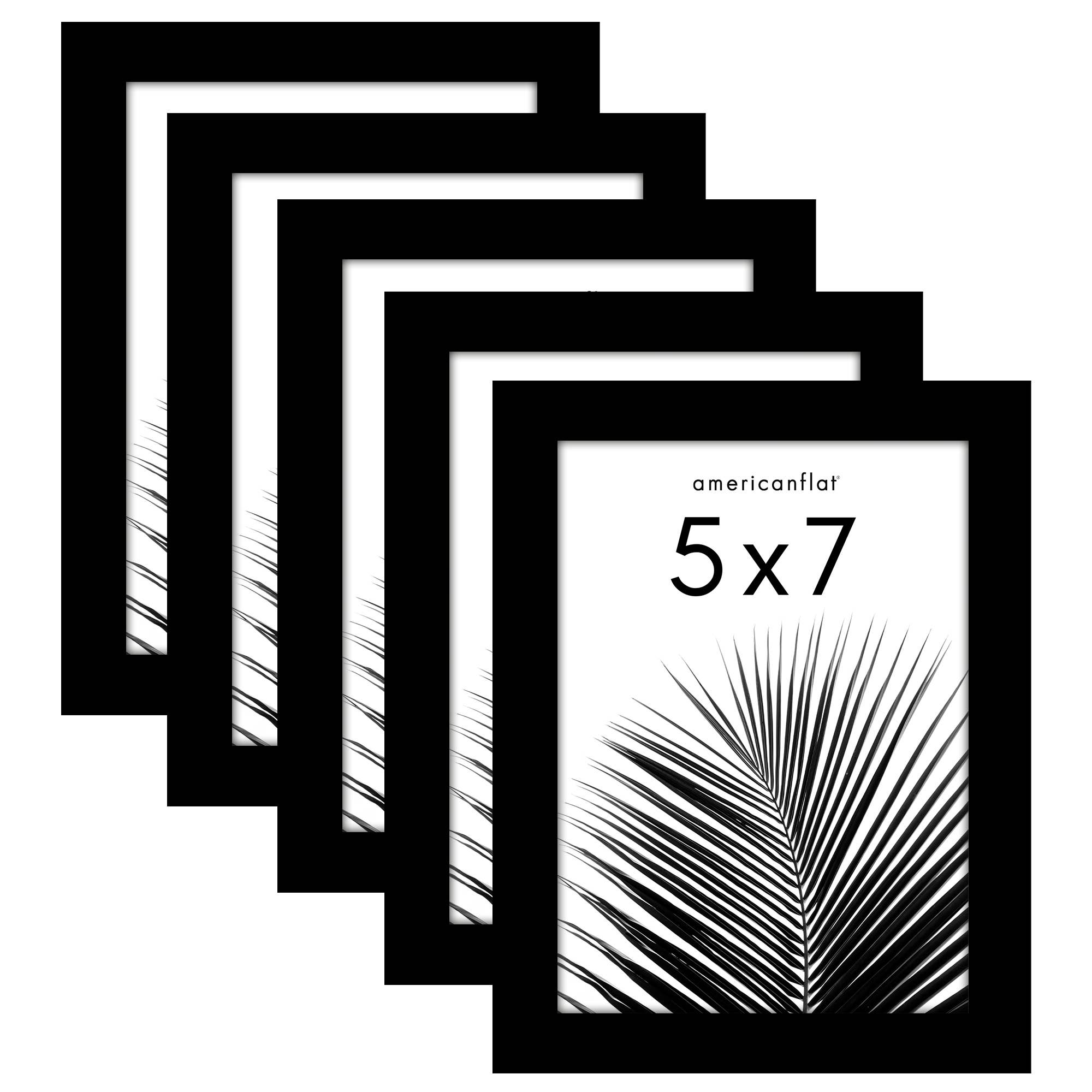Americanflat - Wholesale Picture Frame - Americanflat 5 Pack Picture Frames Plexiglass Cover4