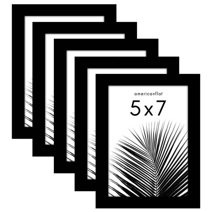 Americanflat - Wholesale Picture Frame - Americanflat 5 Pack Picture Frames Plexiglass Cover4