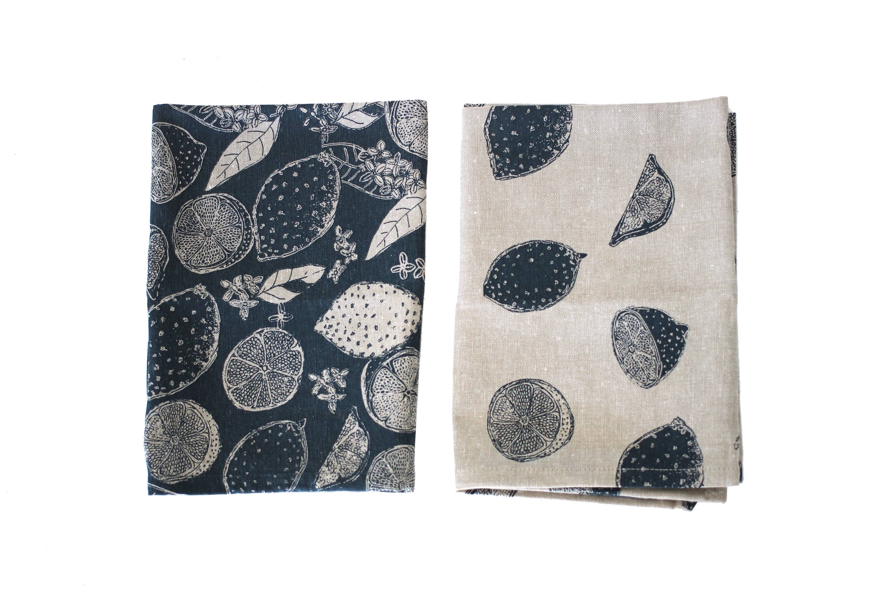 Raine & Humble - Wholesale Tea Towel - Marmalade Tea Towel set of 2 Dark Blue2