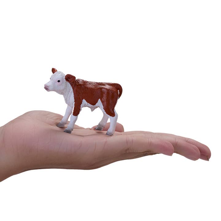 Mojo - Wholesale Figurine Toy - Kids - Mojo Hereford Calf Animal Figurine1