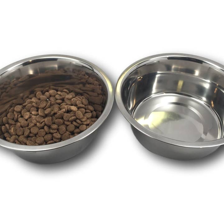 Stainless Steel Dog Bowls for wholesale by Healthy Dog Chews