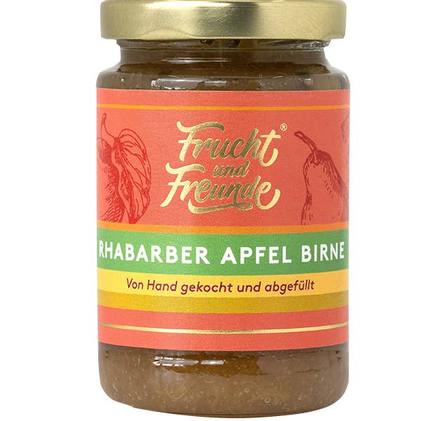 Frucht und Freunde - Wholesale Jam/Jelly - Rhubarb apple pear fruit spread