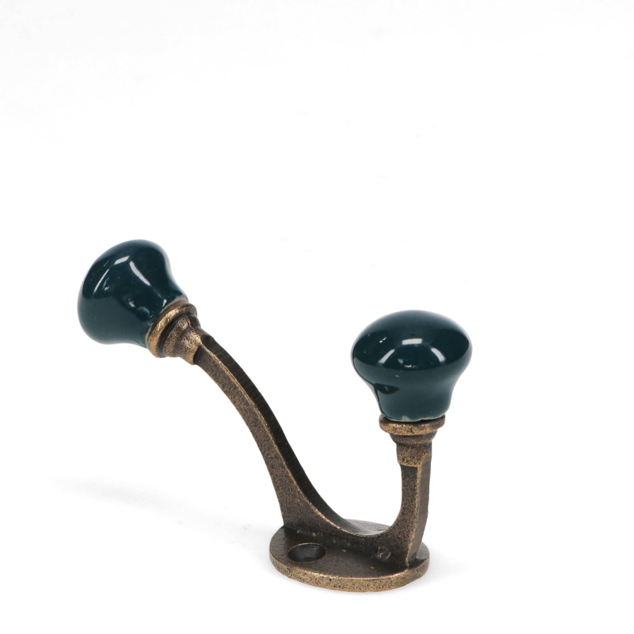 Rex B2B - UK – wholesale Cocktail/liquor glass – Ceramic double hook - Blue2