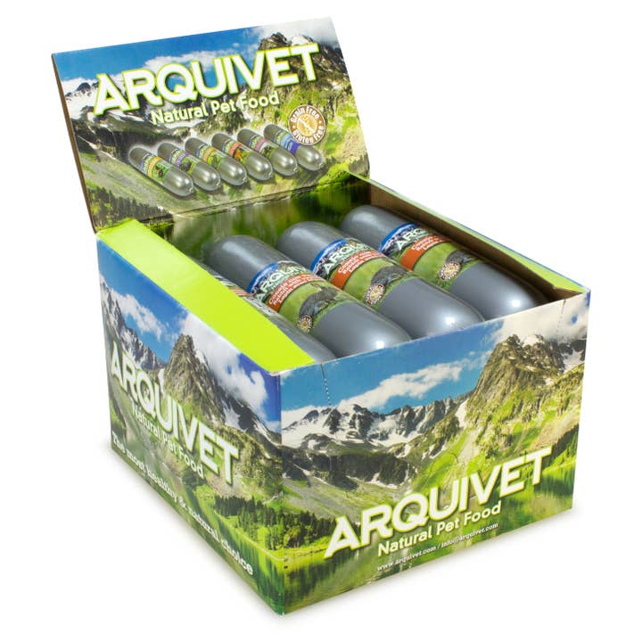 Set van 12 stuks Arquivet Natural Wet Rabbit and Vegetables voor wholesale door ARQUIVET, S.L.U.