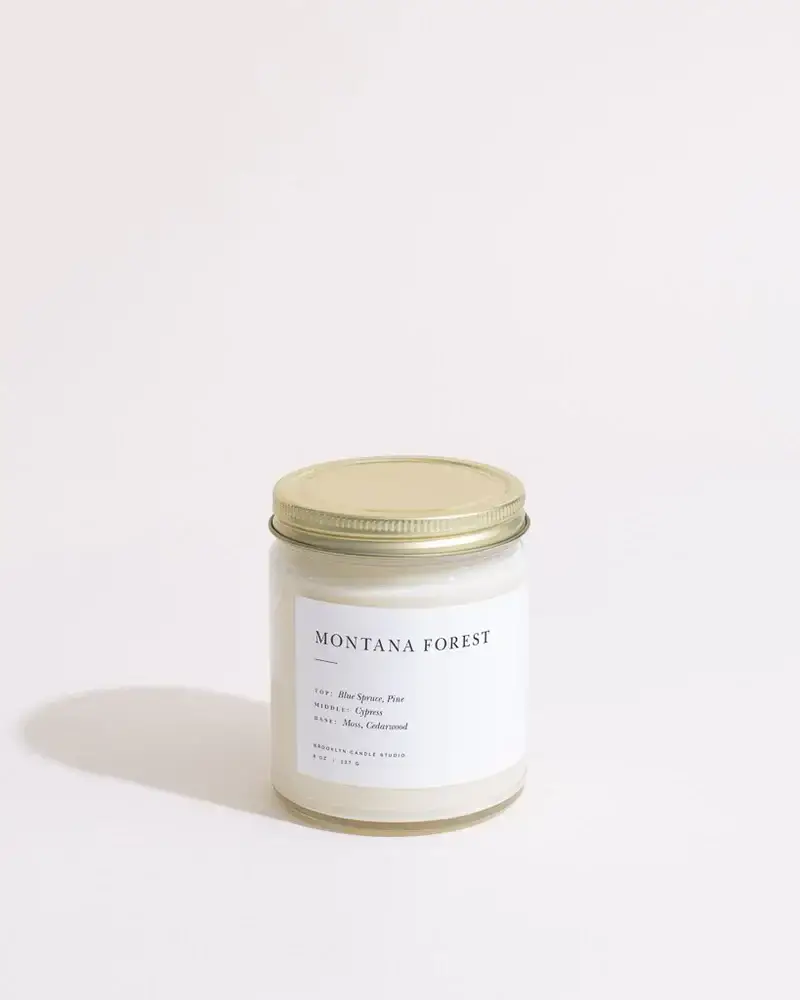 Brooklyn Candle Studio (EU) - Wholesale Pot/gevulde kaars - Montana Boskaars in Pot (Seizoensgebonden)0