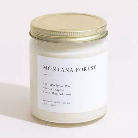 Brooklyn Candle Studio (EU) – wholesale Jar/filled candle – Montana Forest Jar Candle (Seasonal)0