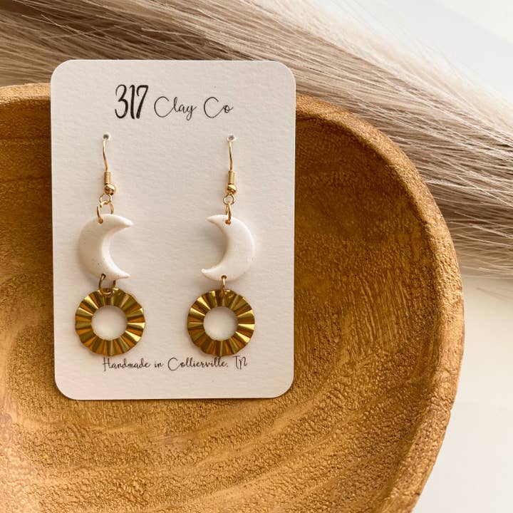 Abby - White Glitter for wholesale by 317 Clay Co