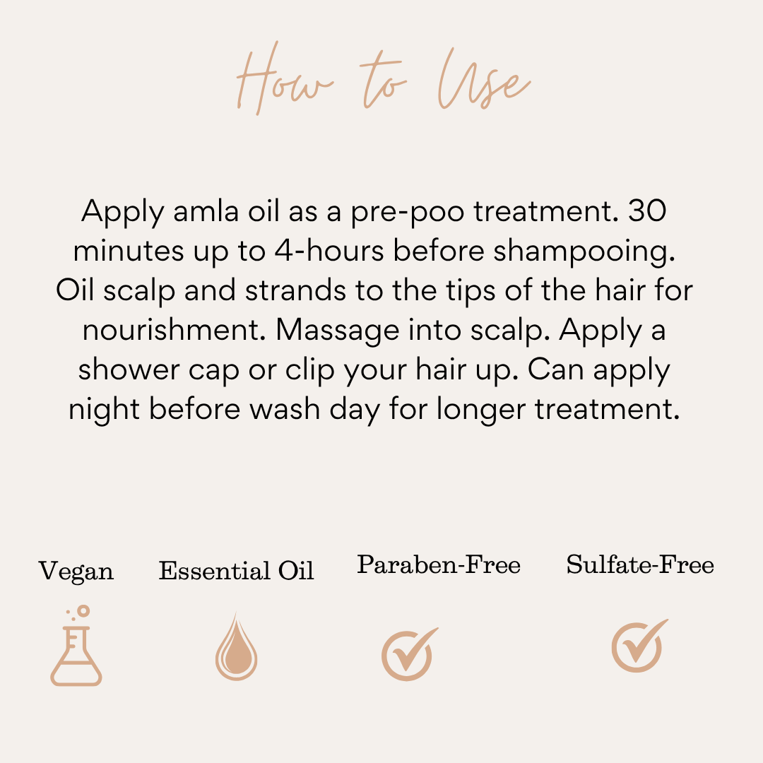 Mia Lynn Naturals – wholesale Hair oil – Ayurvedic Amla Hair Oil, scalp nourishment 3