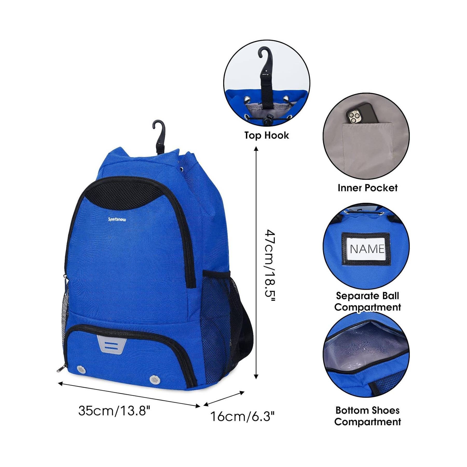 wandf - Wholesale Backpack - Unisex - Drawstring Backpack Soccer Basketball Backpack Gym Bag50