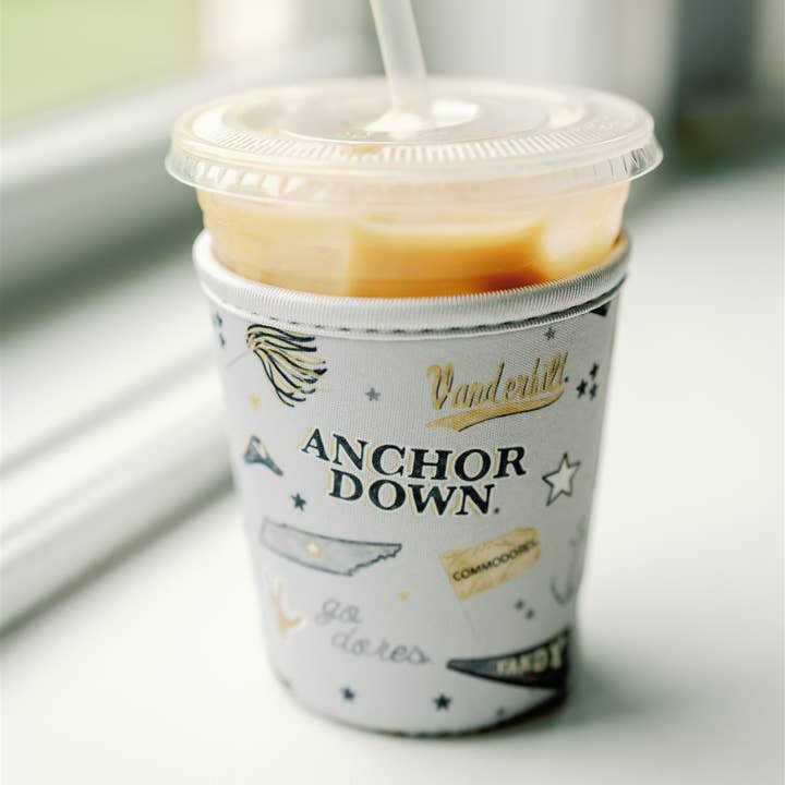 Vanderbilt University Coffee Sleeve, Collegiate for wholesale by Gracefully Made Art