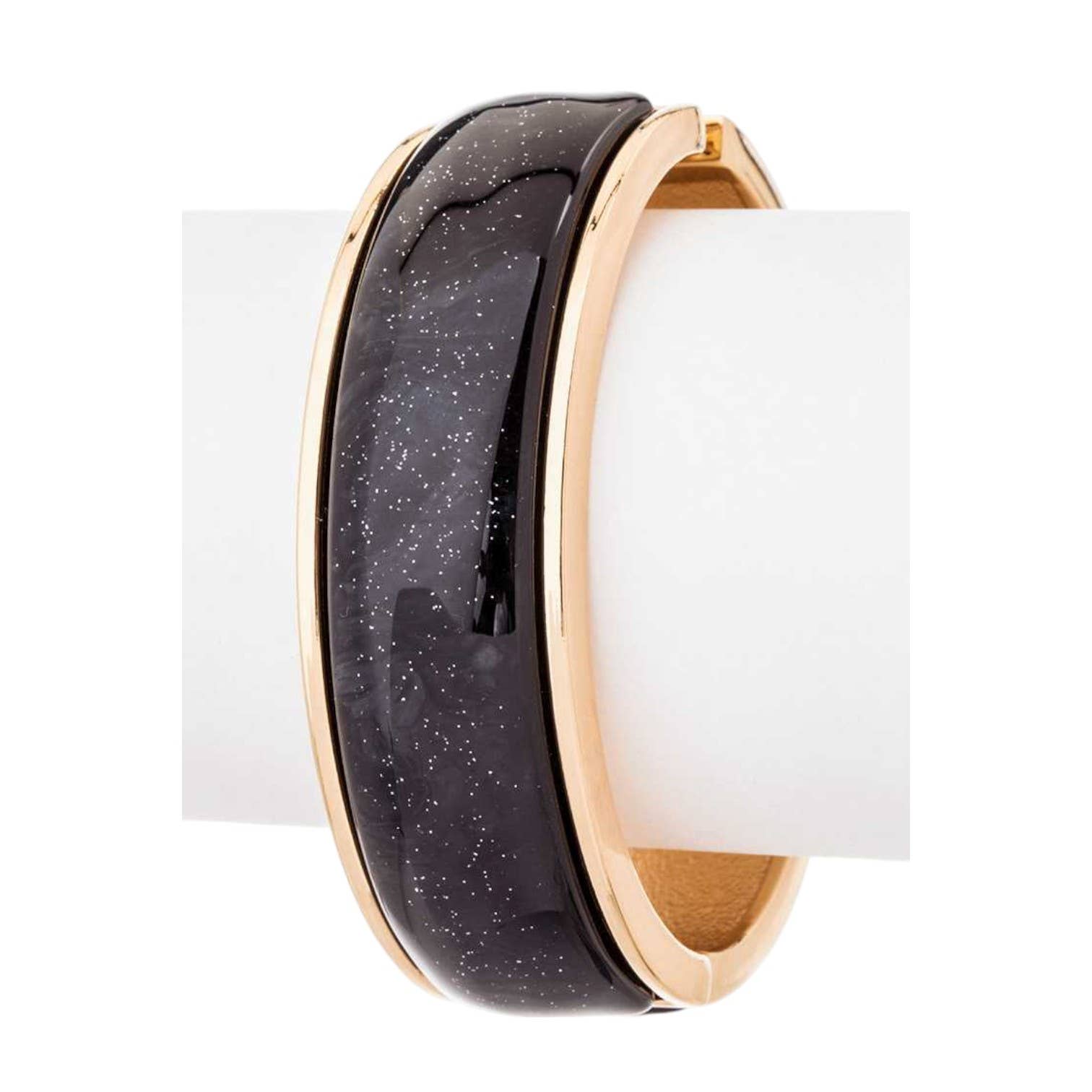 LA Jewelry Plaza - Wholesale Bangle Bracelet - Iconic Glass Hinged Bangle0