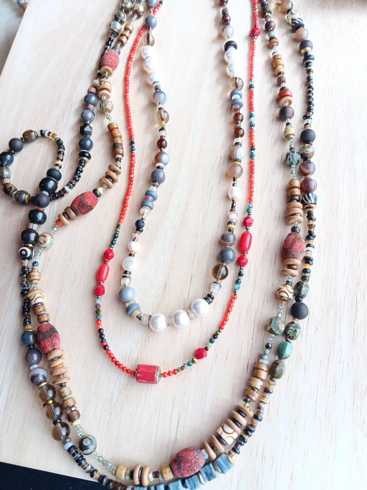 Une Collection Sœur des Tempêtes | Turquoise & Perles pour la vente par HavSolStudio