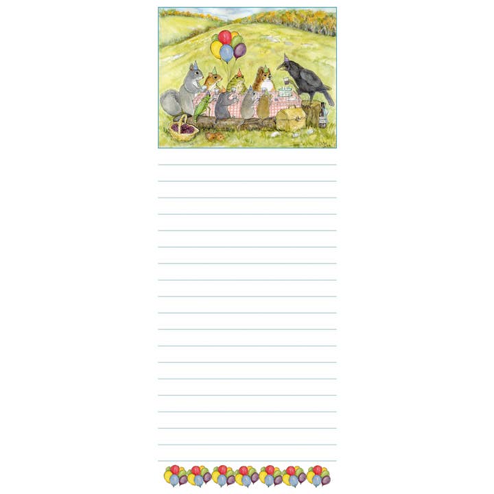 #7509 - Crow's Toast Magnetic Notepad for wholesale by Woodfield Press