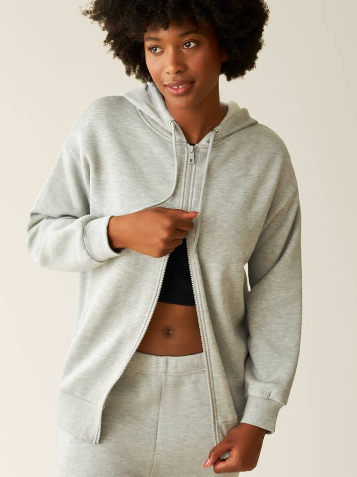 Cloud Fleece Oversized Hoodie | Grey Heather for wholesale by Kindred Bravely