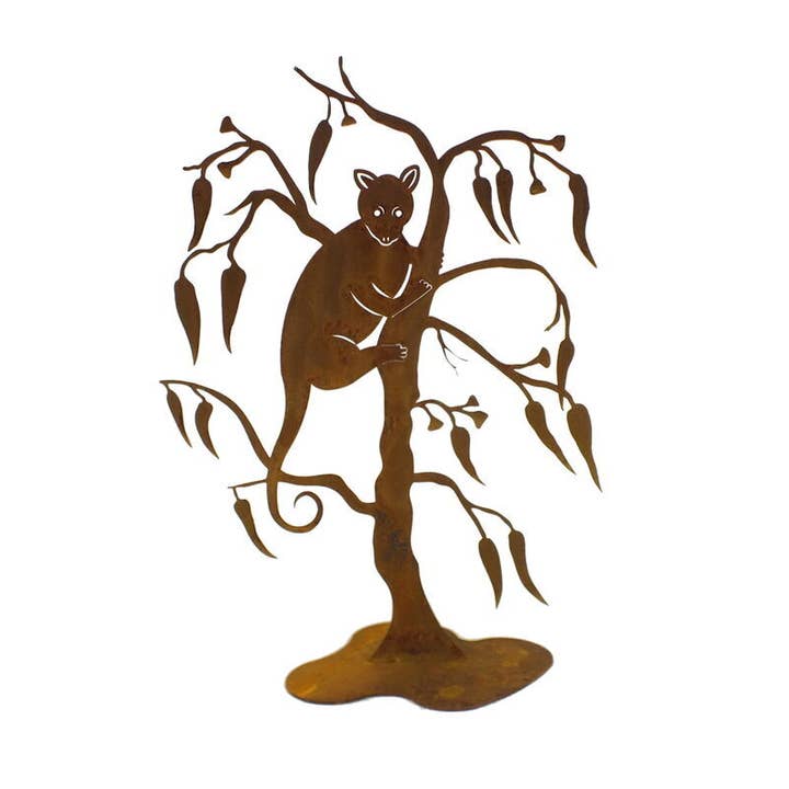 Ringtail Possum Stand Garden Art for wholesale by Overwrought