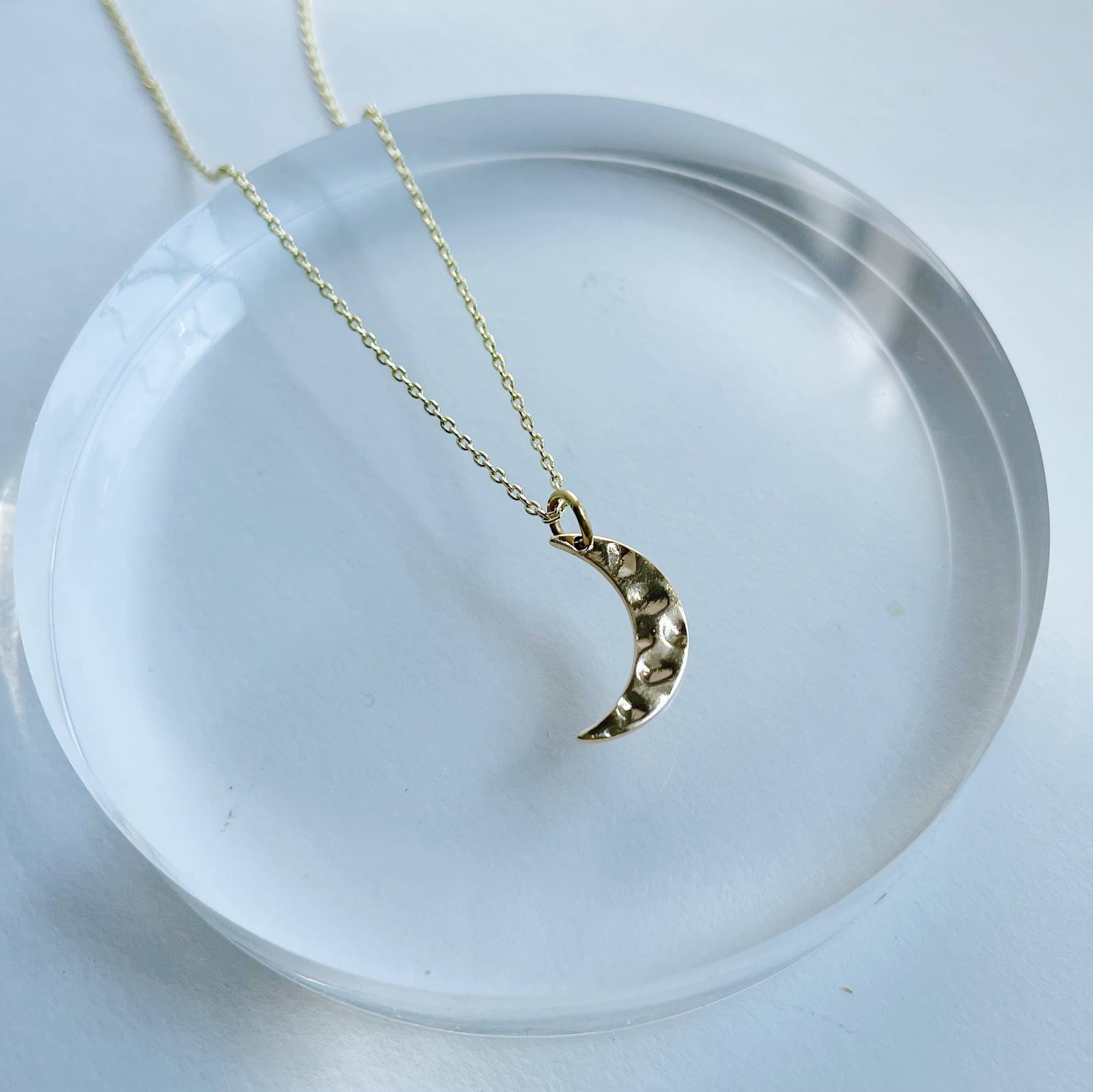 GeoMetricGem - Wholesale Pendant/Charm Necklace - Sun Moon Star Necklaces ~ Gold Plated2