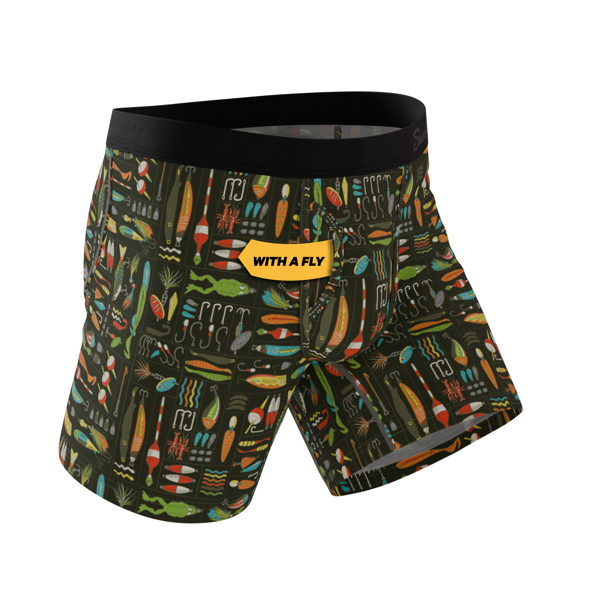 Shinesty, Inc – wholesale Underwear – Men's – The Reel Nice | Bait Box Ball Hammock® Pouch Underwear With Fly2