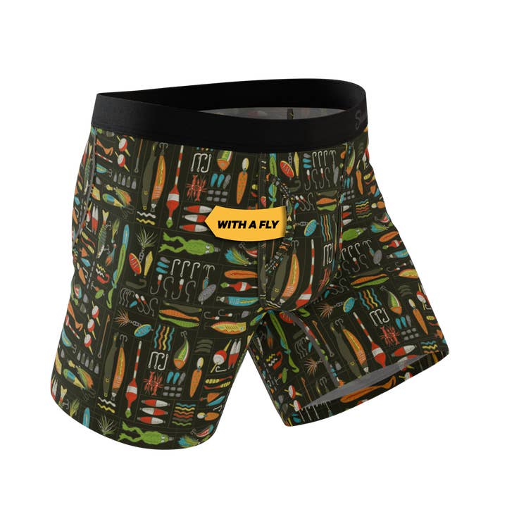 Shinesty, Inc - Wholesale Underwear - Men's - The Reel Nice | Bait Box Ball Hammock® Pouch Underwear With Fly2