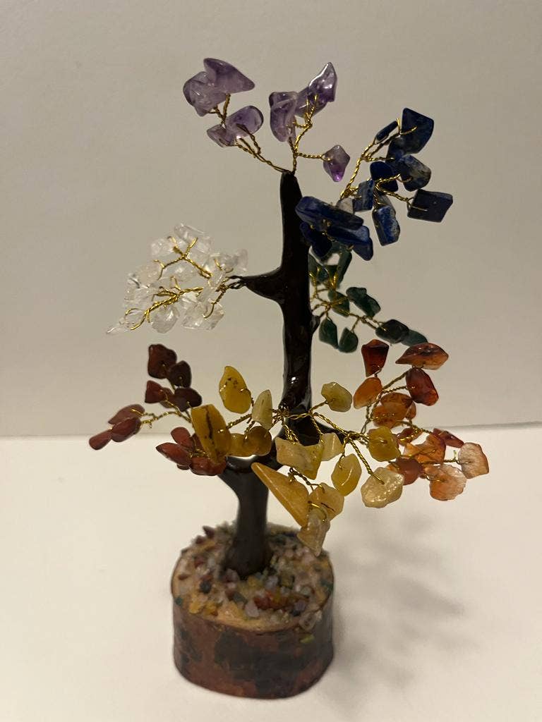 jiomind - Wholesale Spiritual Stone/Crystal - Seven Chakra Crystal Tree (100 chips Tree)6