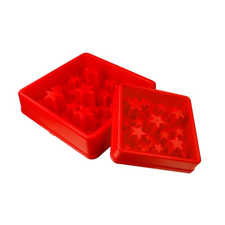 Eat Slow Live Longer Star Red S for wholesale by Hofman Animal Care