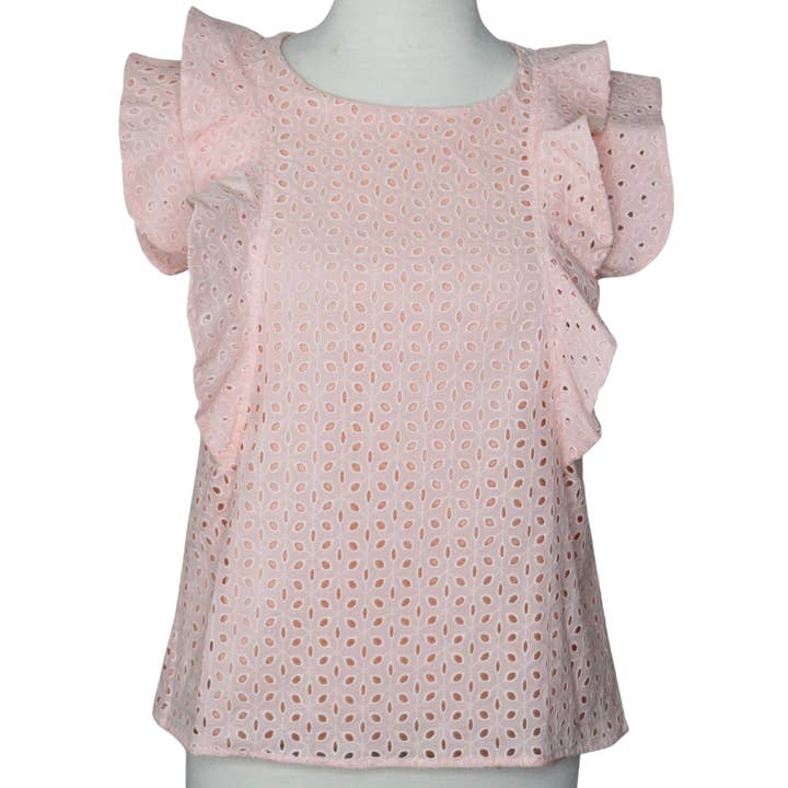 Top à épaules volantées pour la vente par Never a Wallflowe