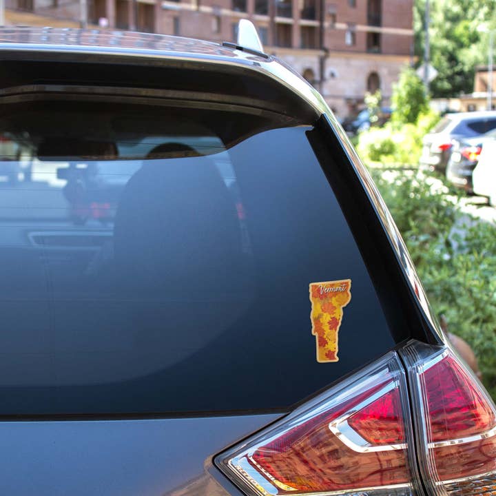 Sentinel Supply – Großhandel Aufkleber – Vermont Autumn Leaves Herbstaufkleber — New England Leaf Decal3