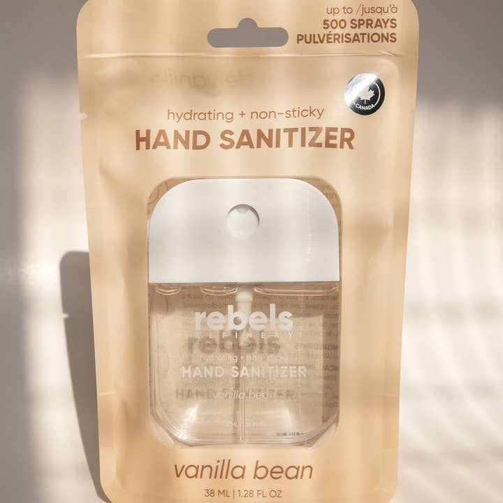Rebels Refinery - Wholesale Hand Sanitizer - Vanilla Bean Pocket Hand Sanitizer 2