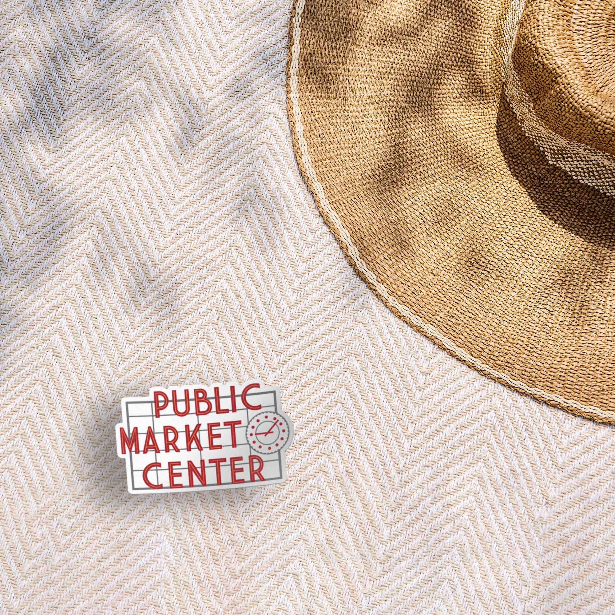 Sentinel Supply - Wholesale Sticker - Pikes Place Public Market Seattle Sticker6