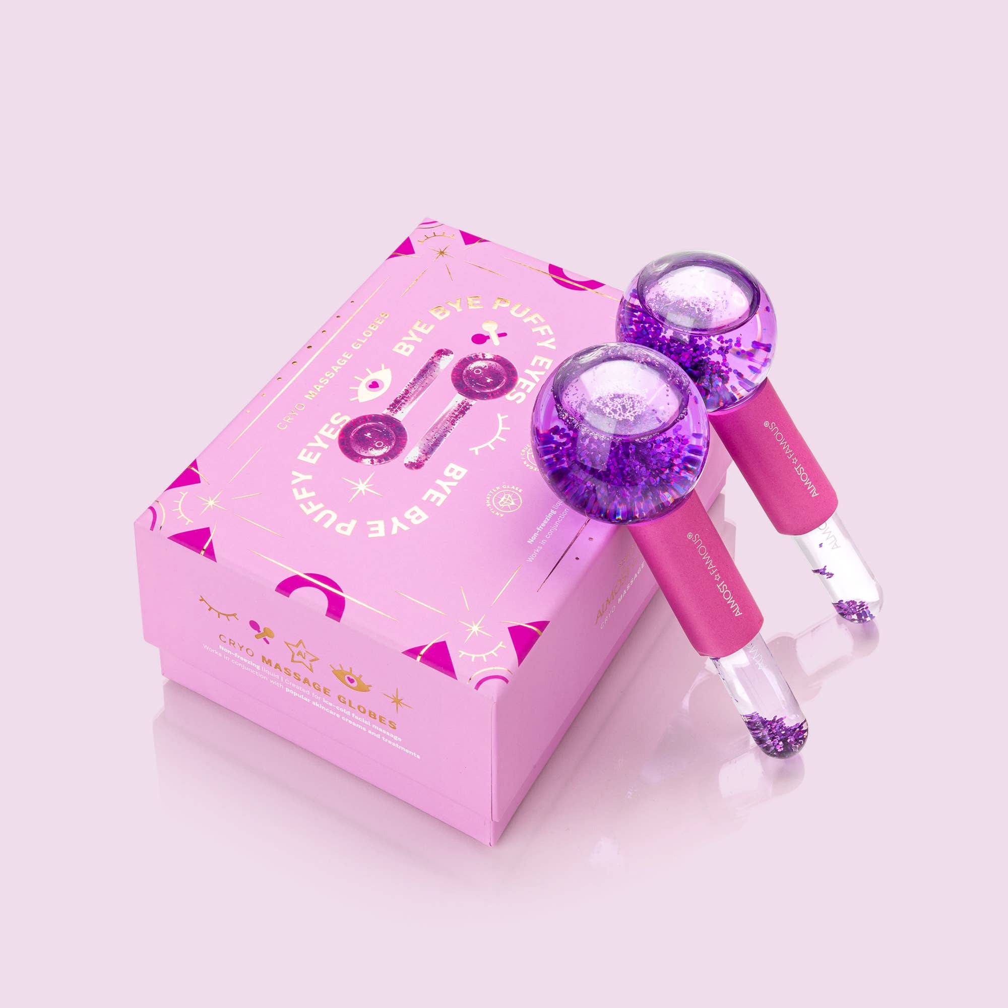 Almost Famous - Wholesale Face/Beauty Roller - 2-Pack Cryo Facial Massage Globes – Cooling Skincare Tools9