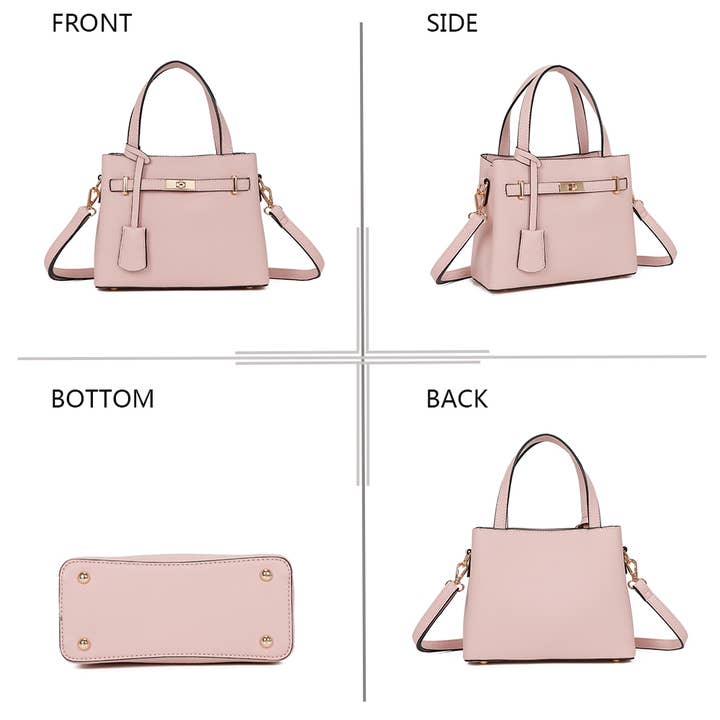 Gallantry - Wholesale Top Handle Bag - Women's - Malina (DQ-8680-2)17