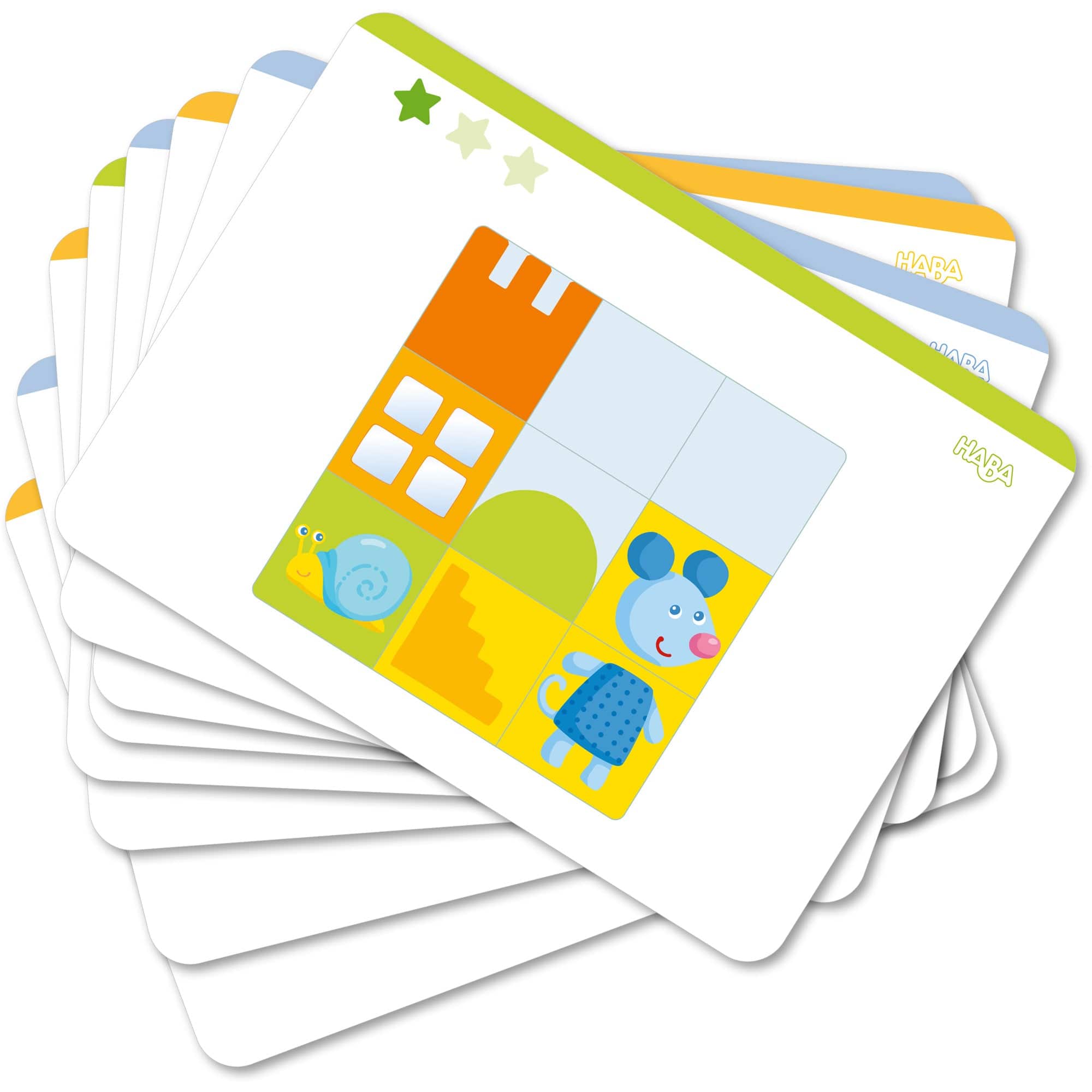 HABA USA - Wholesale Wood Toy - Kids - Animal Squares Arranging Game6