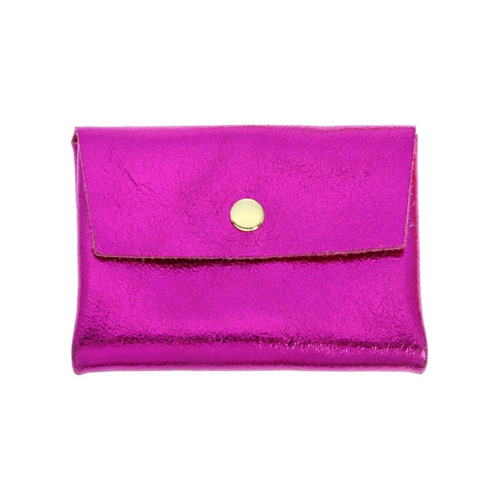 Les Cleias - Wholesale Coin Purse - Women's - Iridescent leather wallet/card holder18