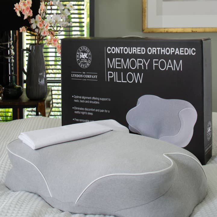 Contoured Orthopaedic Pillow - Firm for wholesale by Deyongs