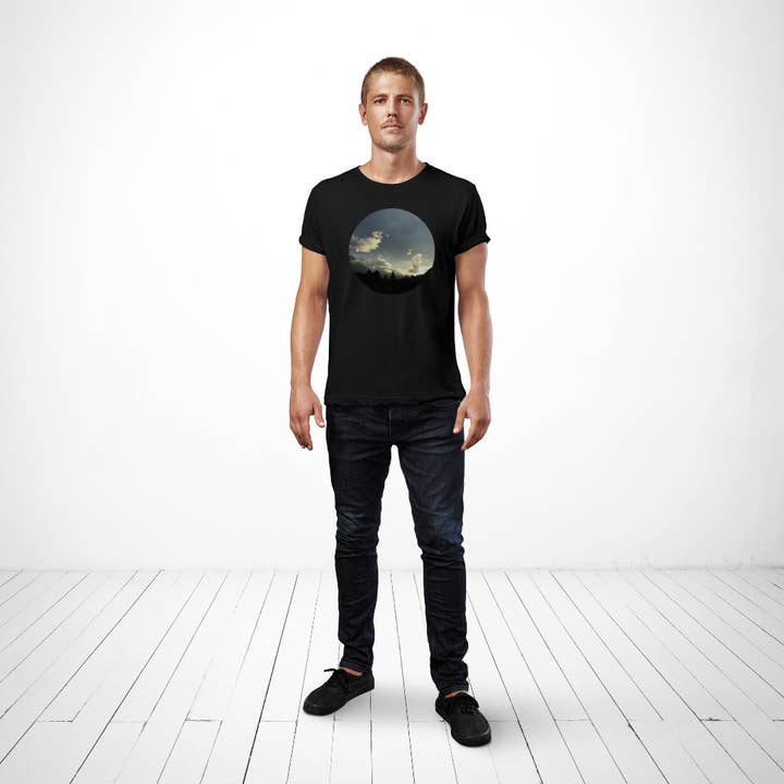 High Tees - Wholesale T-Shirt (Graphic) - Unisex - Chamonix Sunset T shirt x1