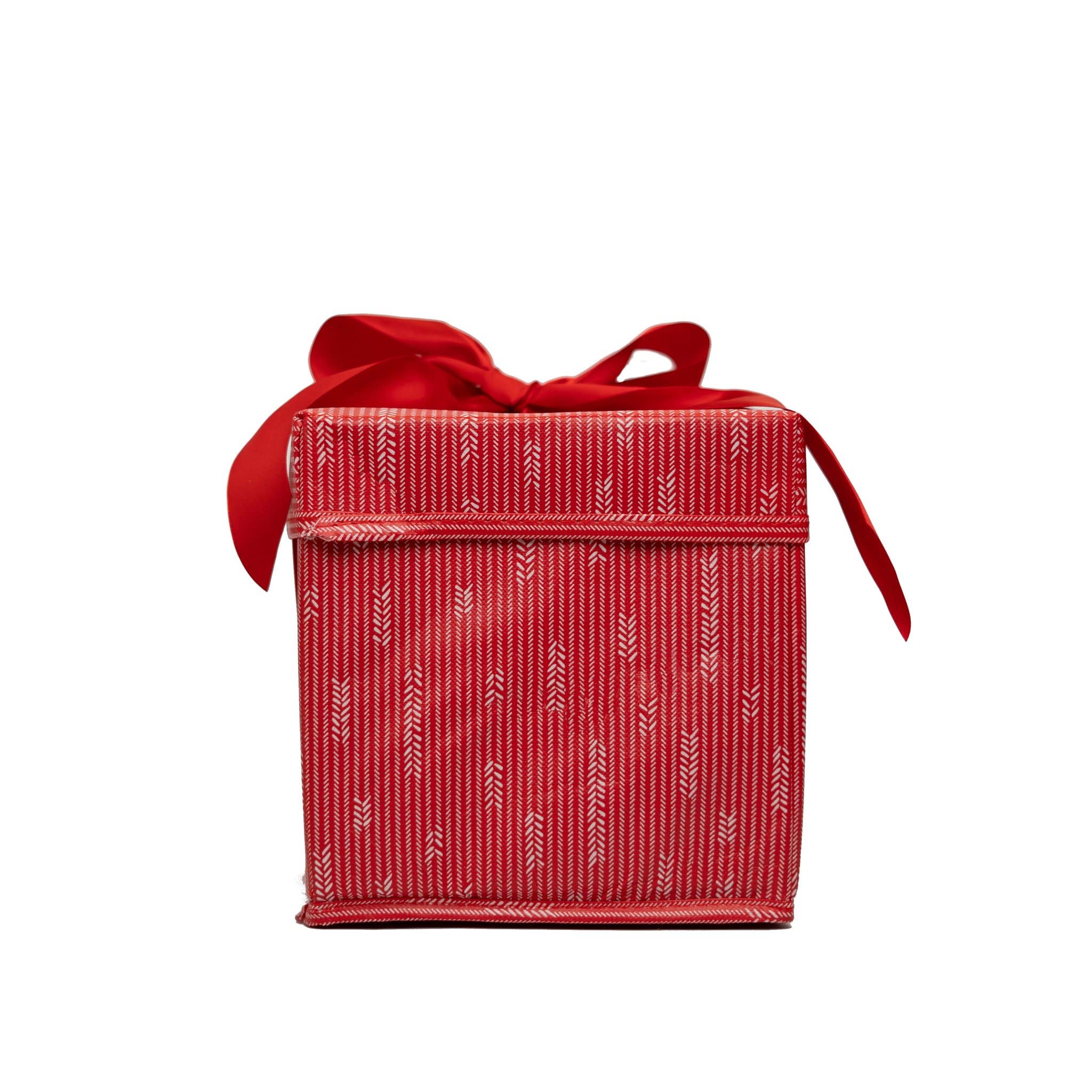 EverWrap - Wholesale Gift Box - 8" Collapsible Reusable Gift Box With Satin Ribbon Attached1