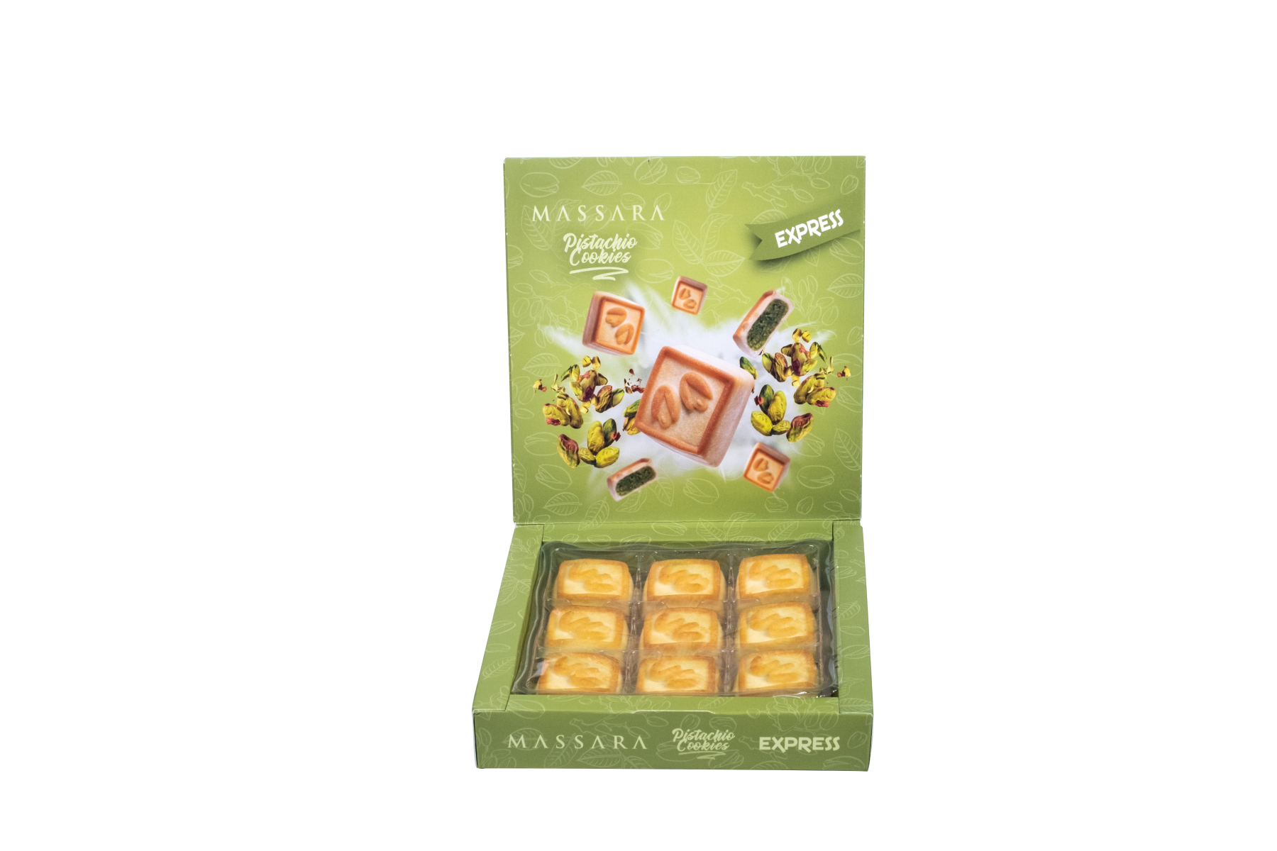 Biggbrands GmbH - Wholesale Cookie - Massara Express Pistachio Cookies 200 g0