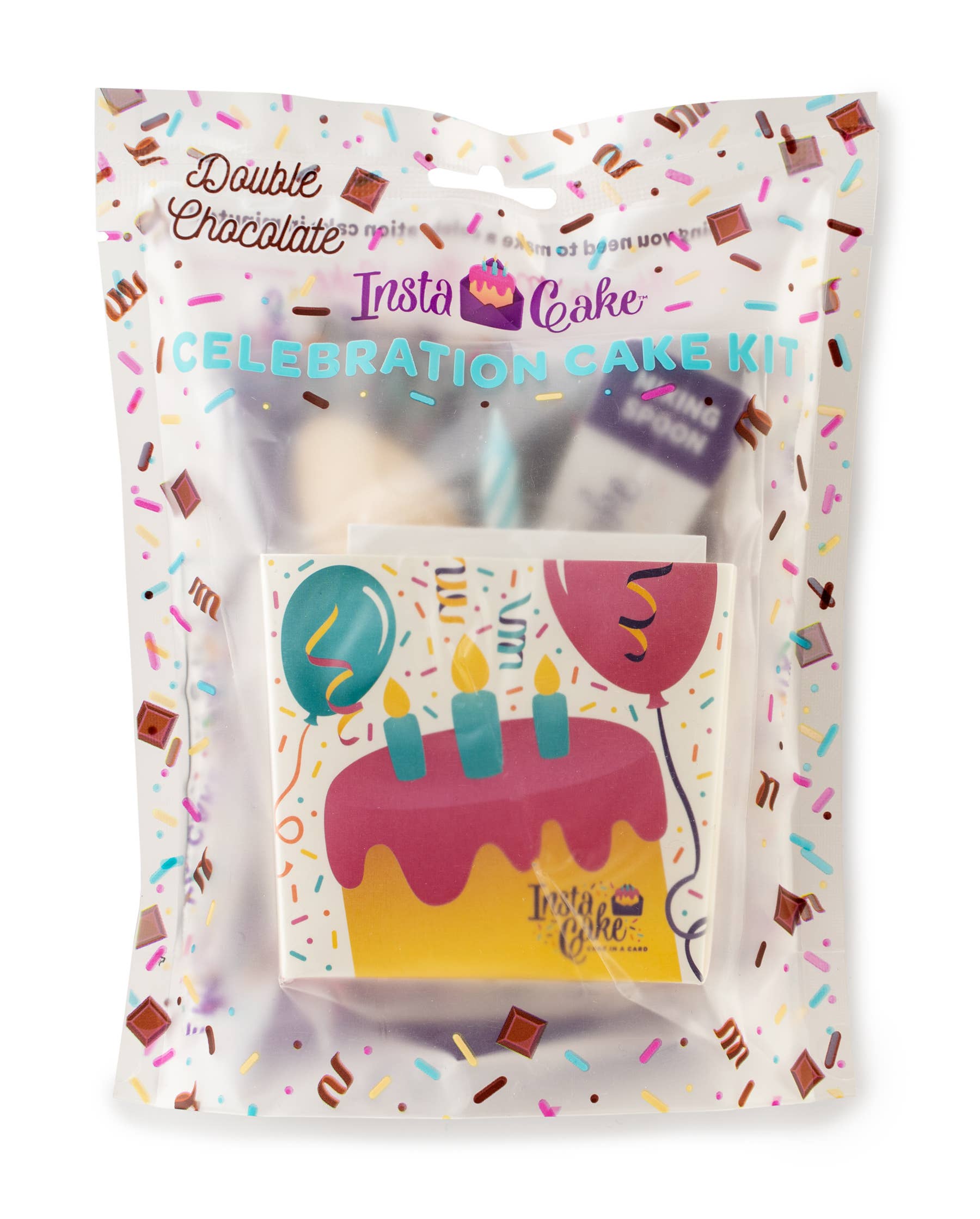 InstaCake Cards - Wholesale Cake Mix - Celebration Cake Kit  -  Double Chocolate1