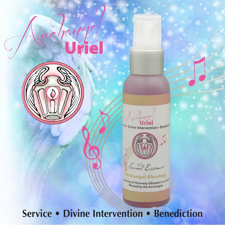 Archangel Uriel Blesing for wholesale by Sound Essence Vibrational Remedies Inc
