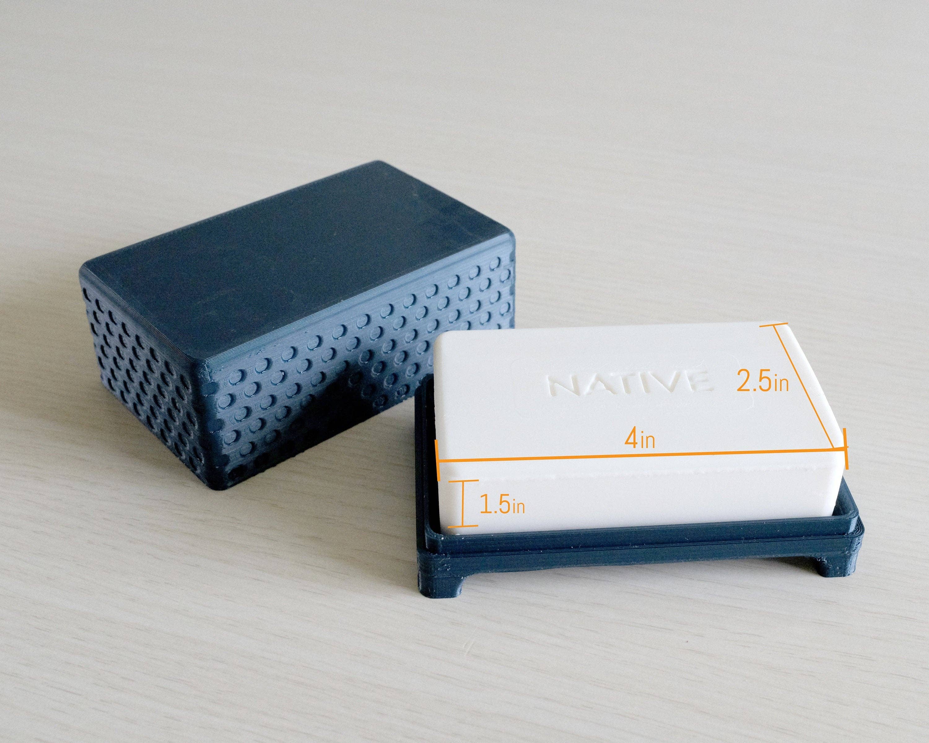 Printed Foundry - Wholesale Bath Soap Dish - Shampoo Bar Holder with stackable Lid, Soap Saver6