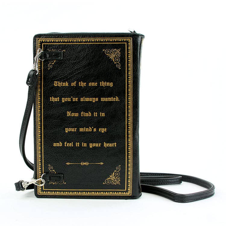 COMECO INC - Wholesale Crossbody Bag - Women's - Beauty and the Beast Book Clutch Cross Body Bag in Vinyl3