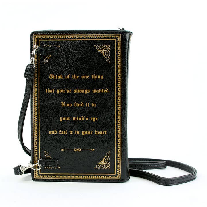 COMECO INC - Wholesale Crossbody Bag - Women's - Beauty and the Beast Book Clutch Cross Body Bag in Vinyl3