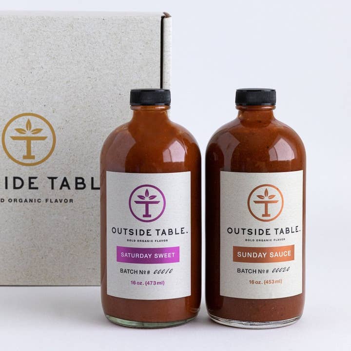 Just The Sauce Set for wholesale by Outside Table
